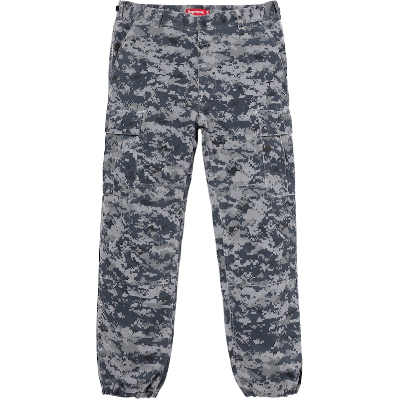 Supreme Cargo Pant Navy Digi Camo