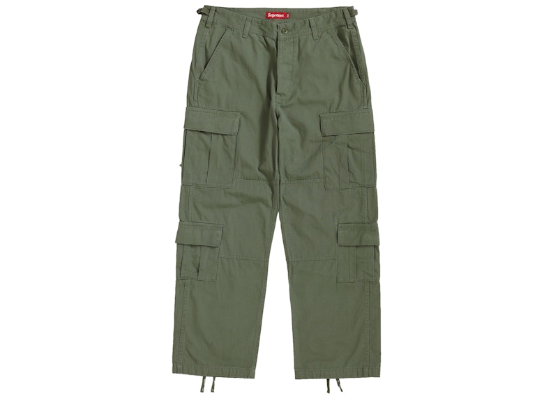 Supreme Cargo Pant Olive Men's - FW19 - US