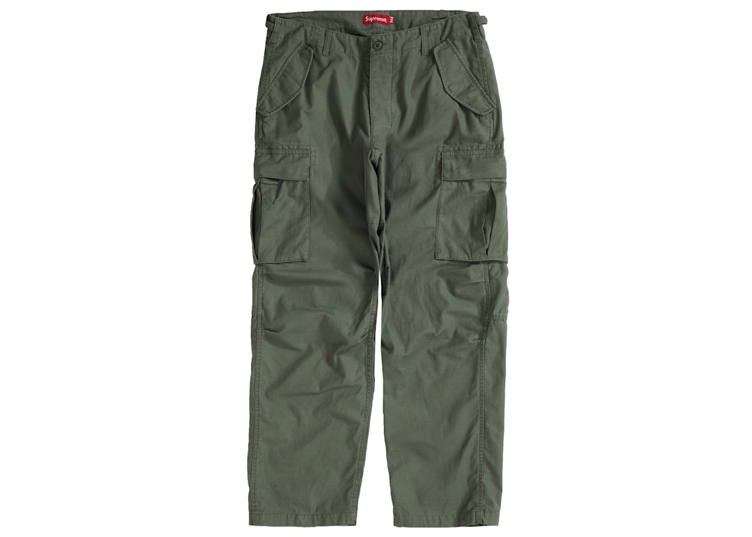 Pre-owned Supreme Cargo Pant (ss21) Olive