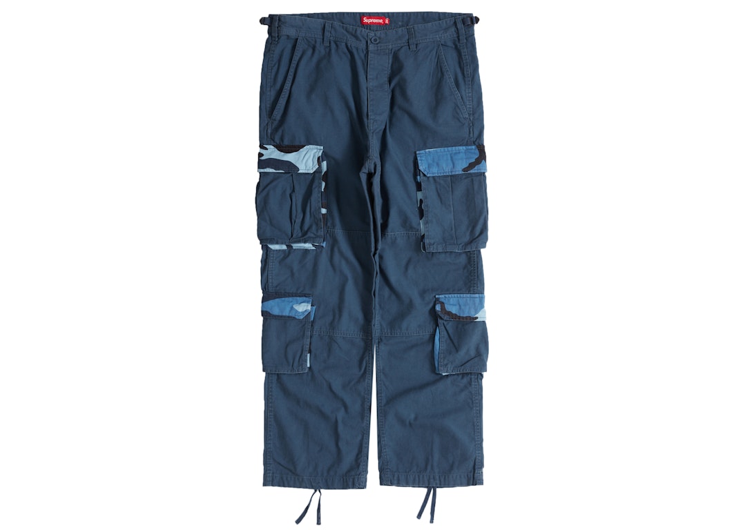 Pre-owned Supreme Cargo Pant Pant (ss22) Navy