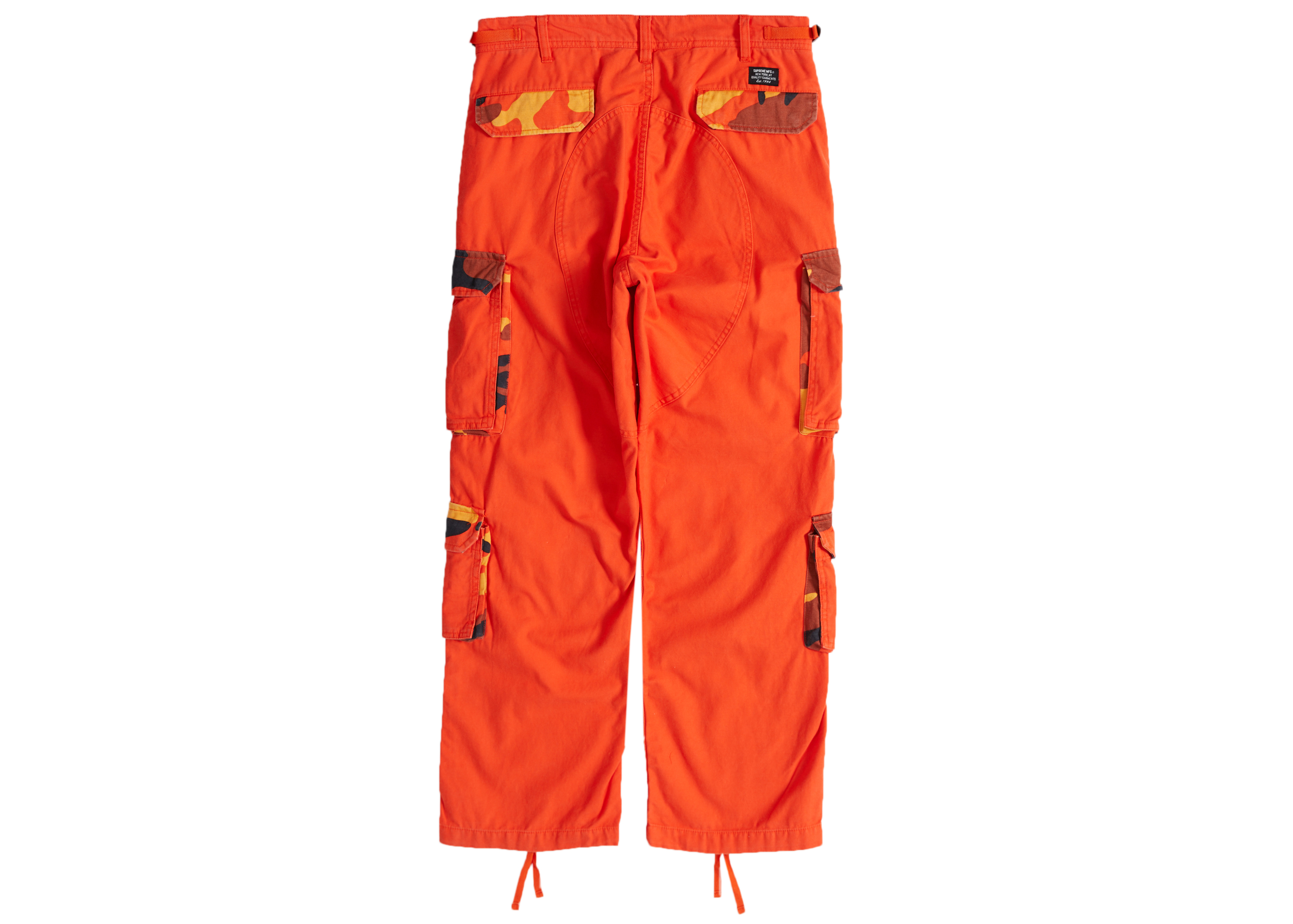 Supreme orange 2025 cargo pants