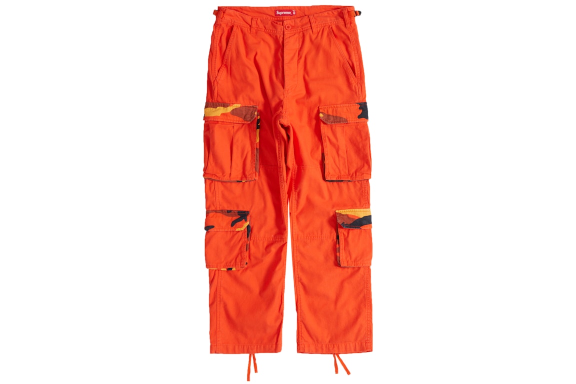 Pre-owned Supreme Cargo Pant Pant (ss22) Orange