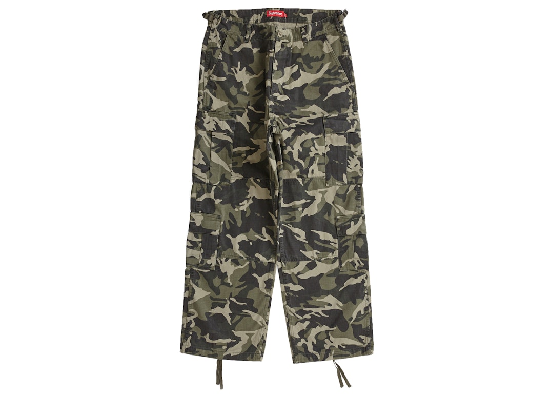 Pre-owned Supreme Cargo Pant (ss23) Olive Camo