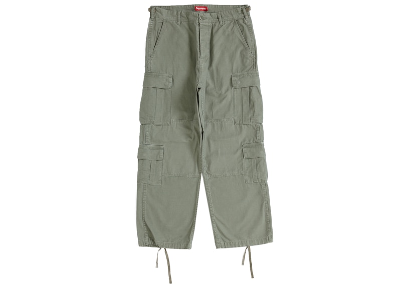 supreme cargo pants カーゴパンツ 30 olive - ワークパンツ