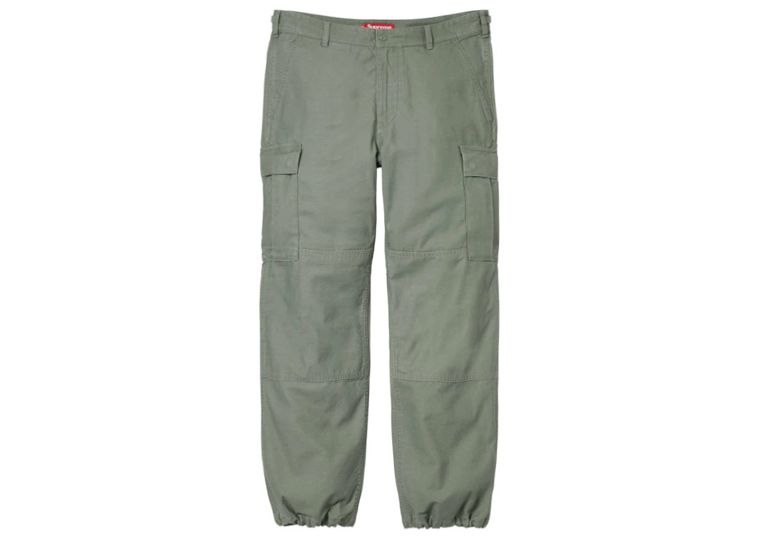 ファッションsupreme cargo pants Olive Green