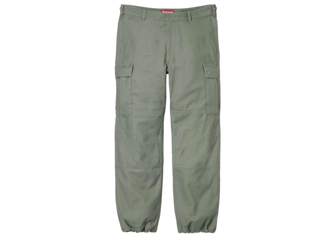 Pre-owned Supreme Cargo Pant (ss24) Olive