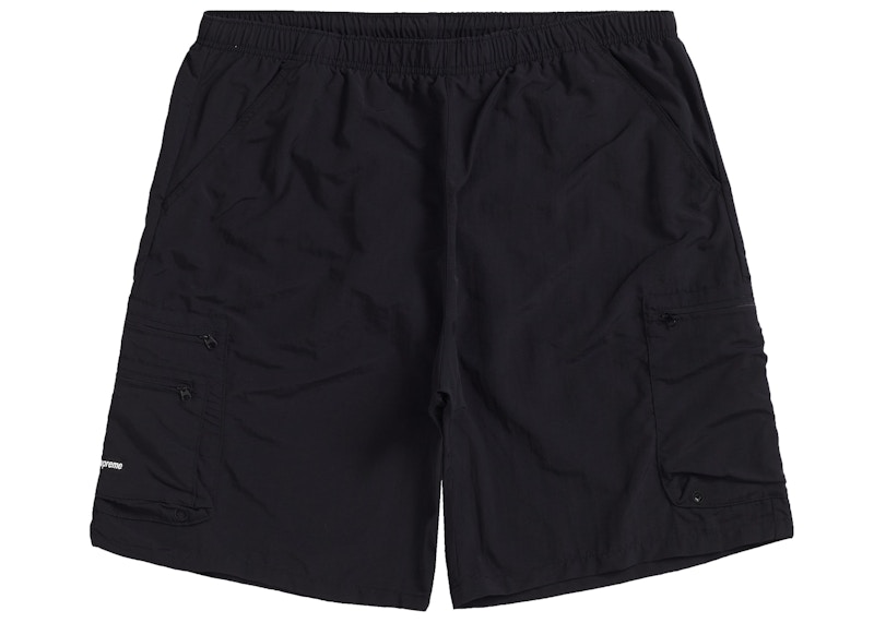 低価大得価supreme Nylon Water Short Black Floral ショートパンツ