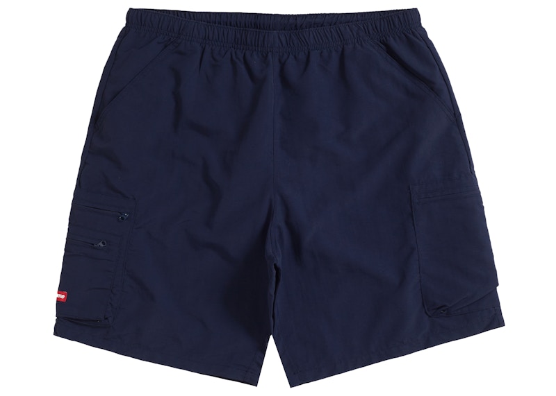 23 Supreme Nylon Water Short Navy M 紺 水着-