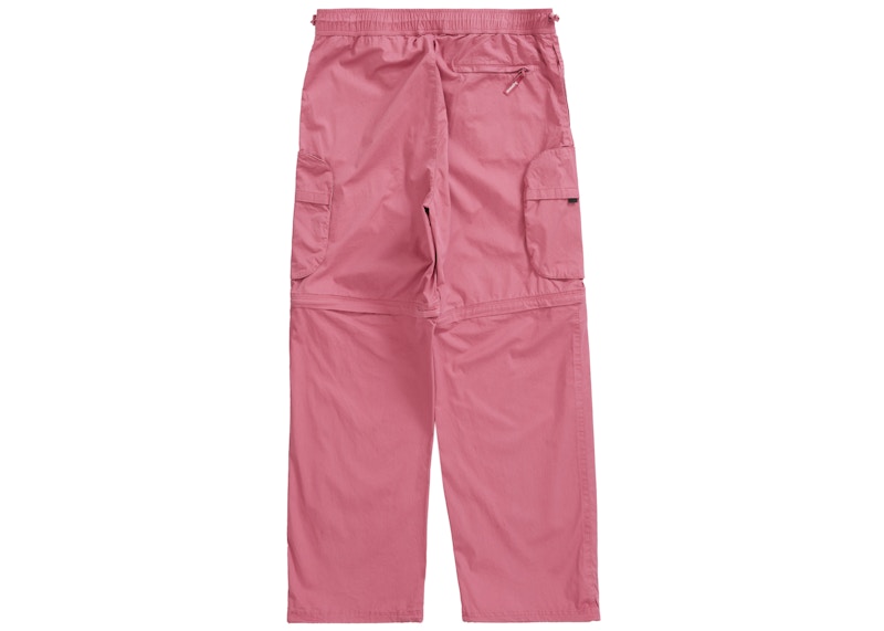 Supreme Cargo Zip-Off Cinch Pant Dusty Pink Men's - SS22 - US