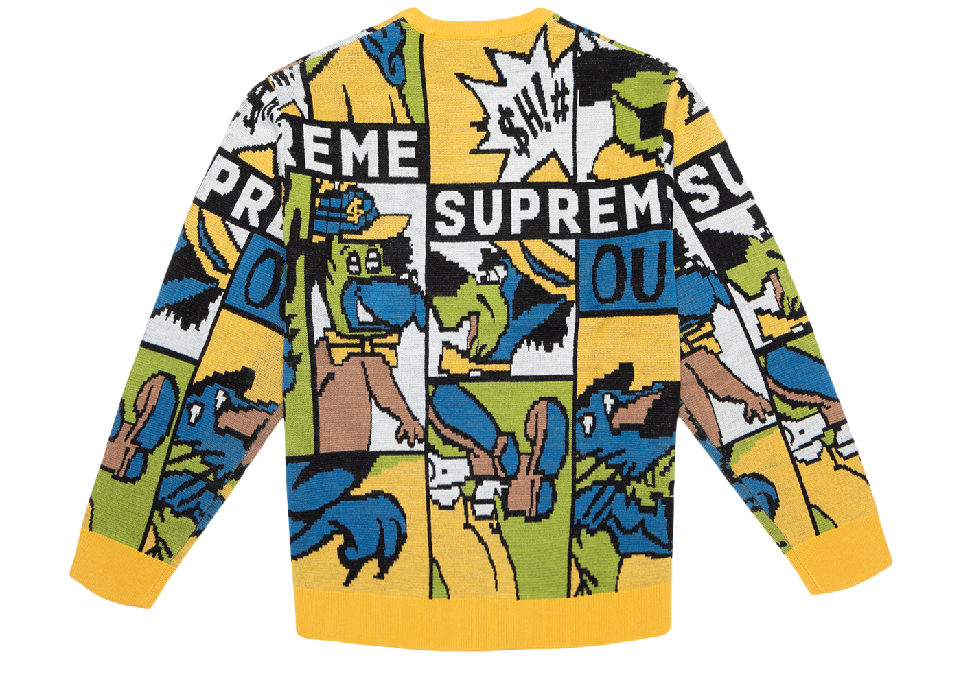 Supreme Cartoon Sweater Multicolor