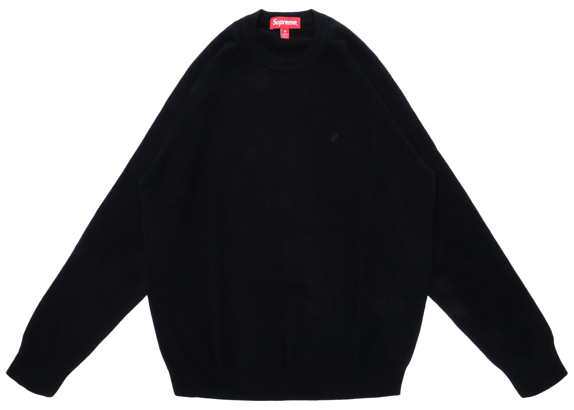 Supreme Cashmere Sweater Sweater Black メンズ - FW18 - JP
