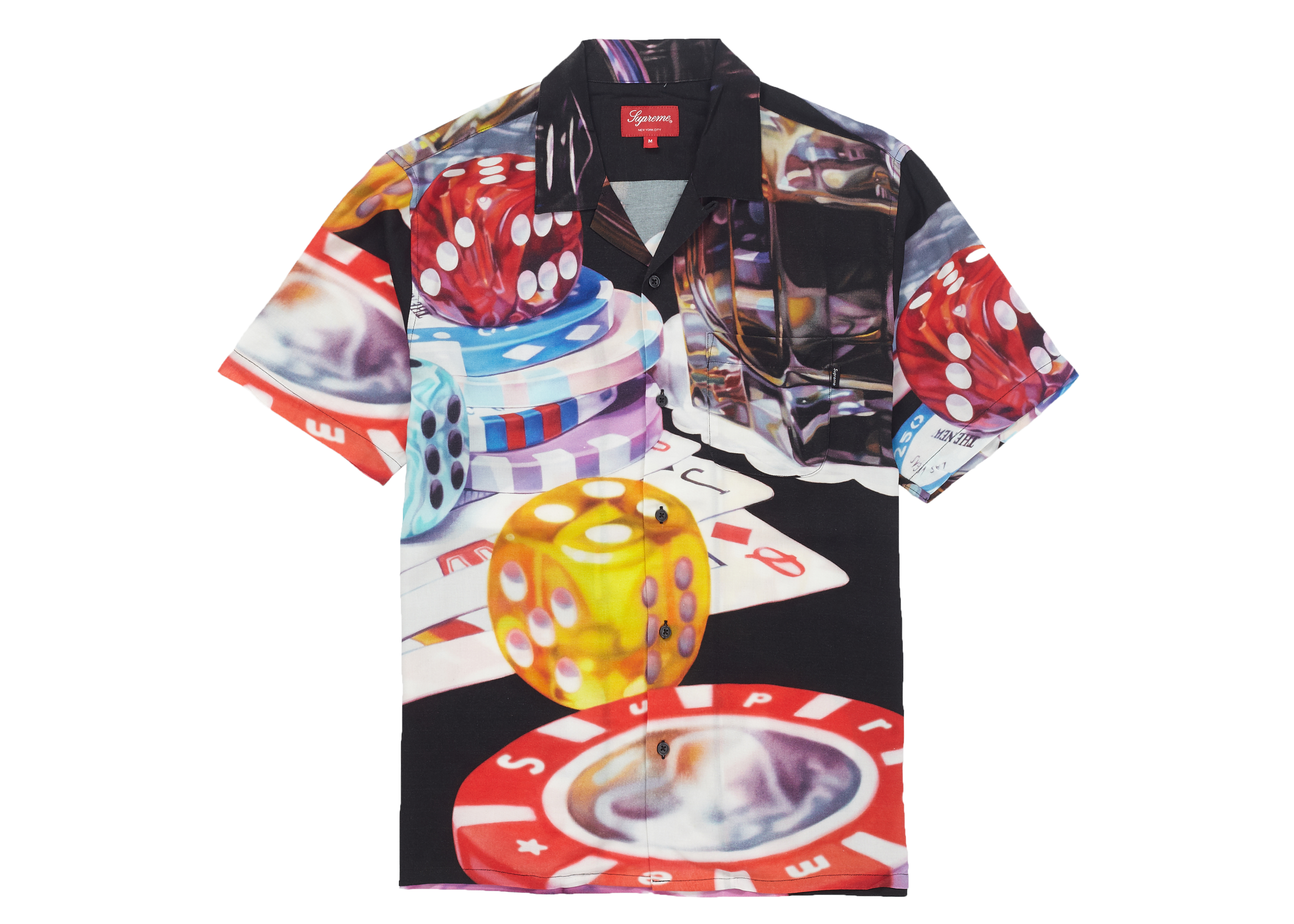 Lsize　Casino Rayon Shirt