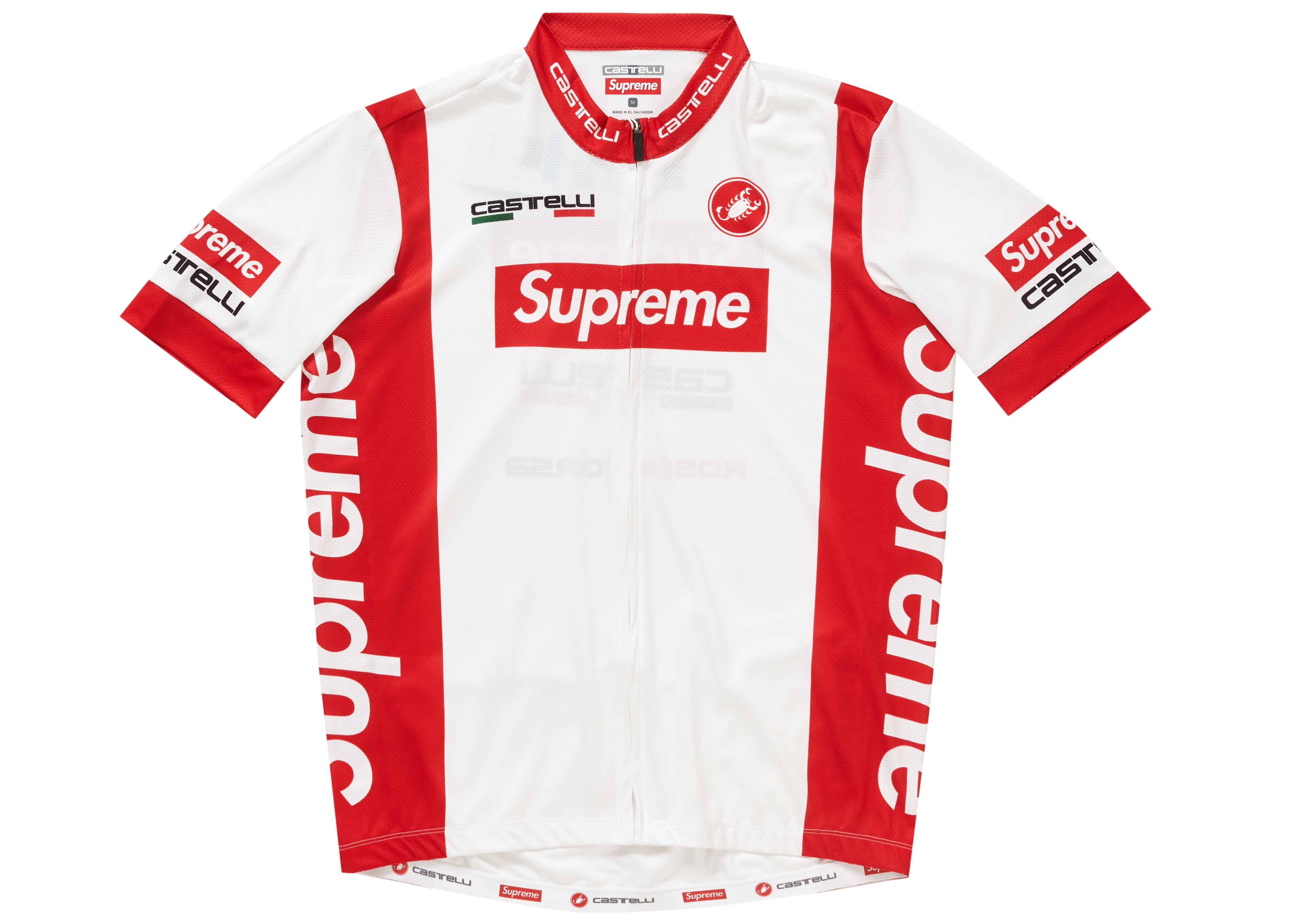 Supreme Castelli Cycling Jersey White