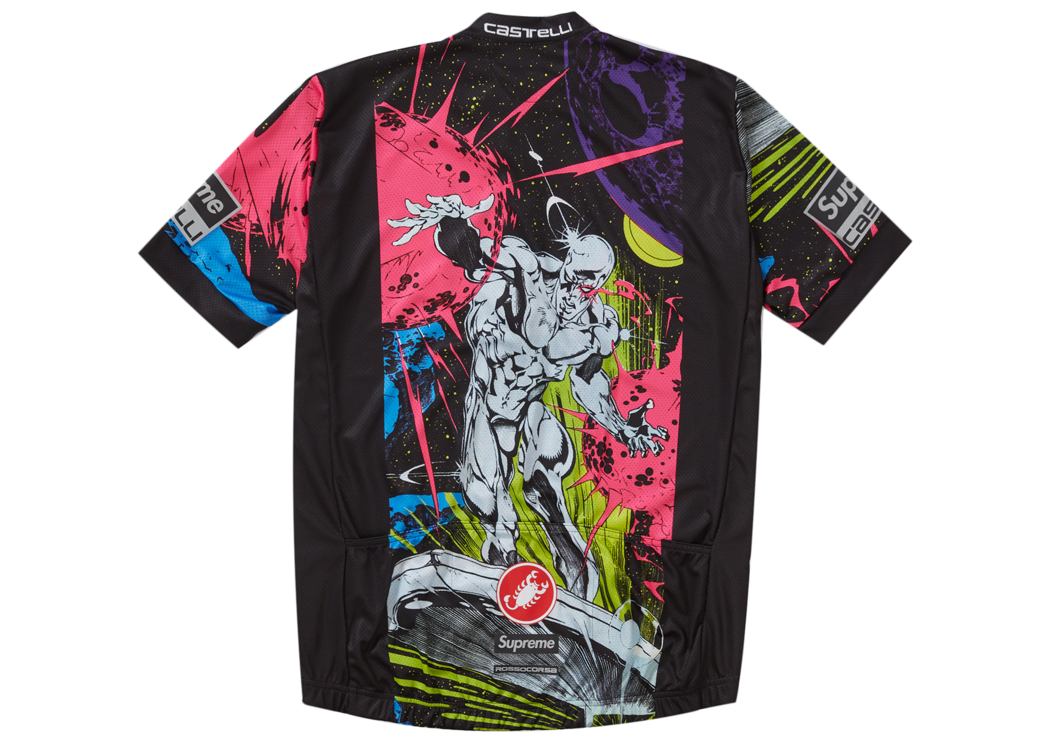 Supreme Castelli Silver Surfer Cycling Jersey Multicolor メンズ 