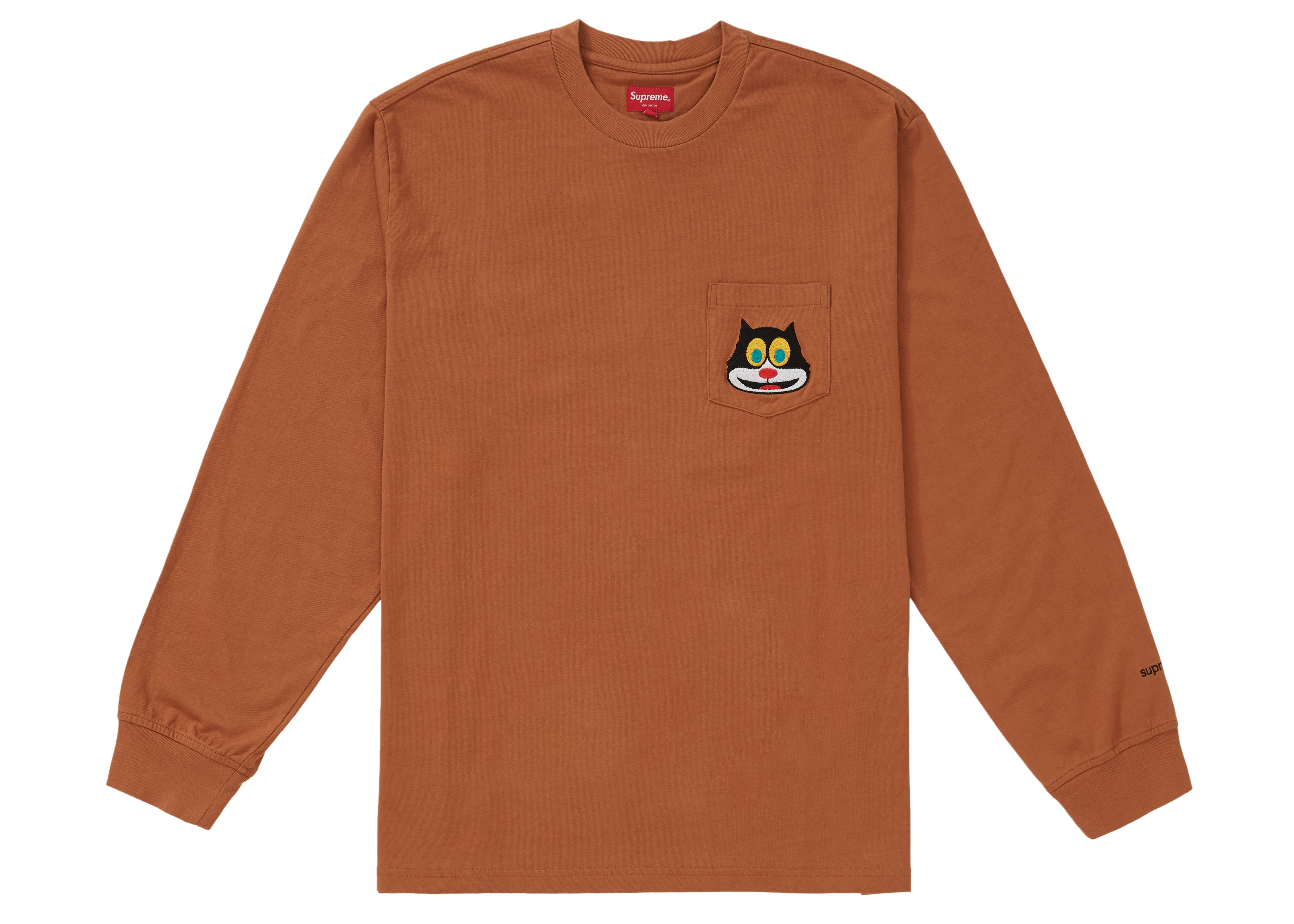 Cat L/S Pocket Tee Lサイズ - Tシャツ/カットソー(七分/長袖)
