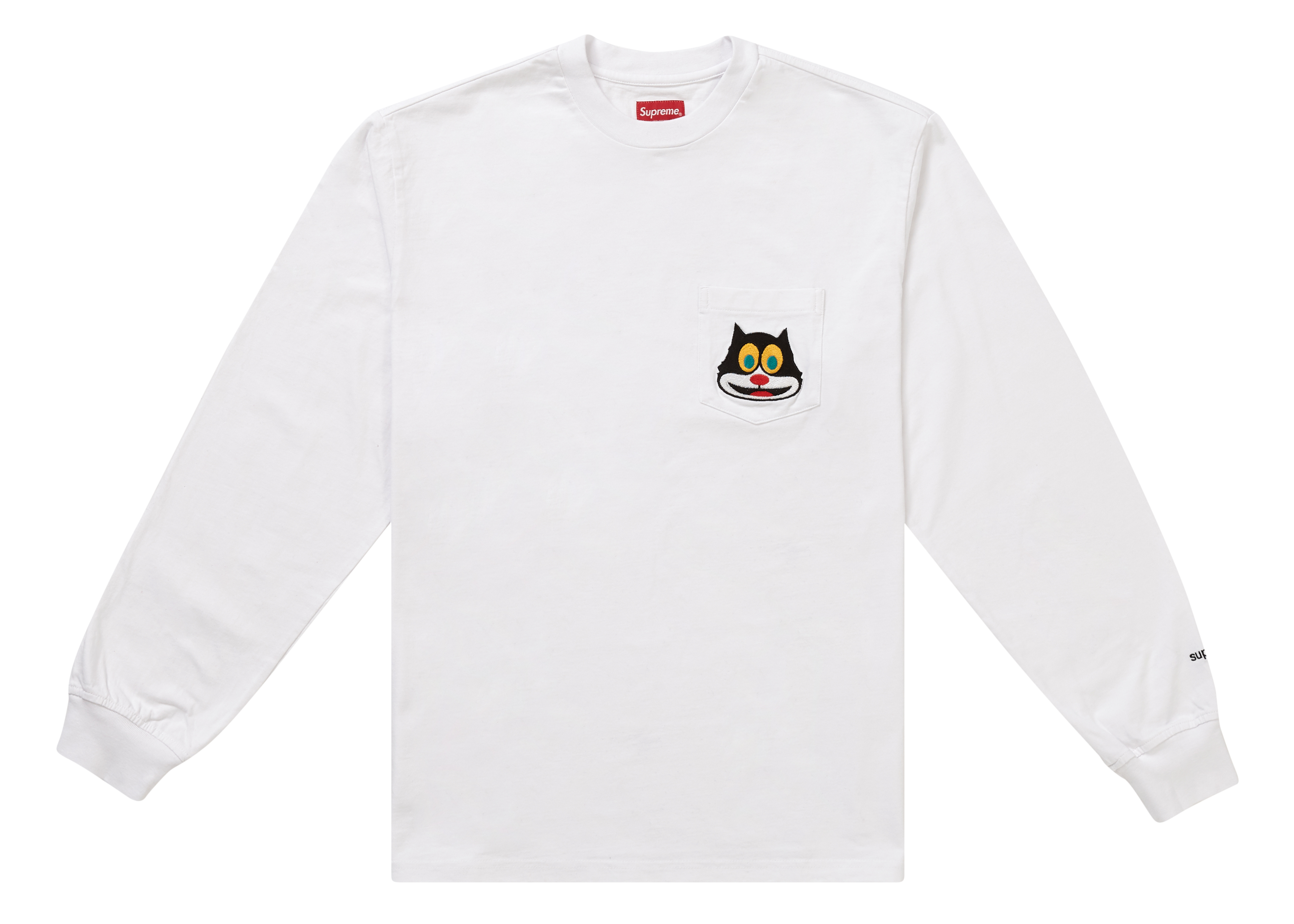 Cat L/S Pocket Tee supreme シュプリーム Lサイズ - Tシャツ ...