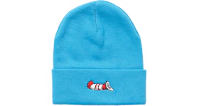Supreme Cat in the Hat Beanie Blue