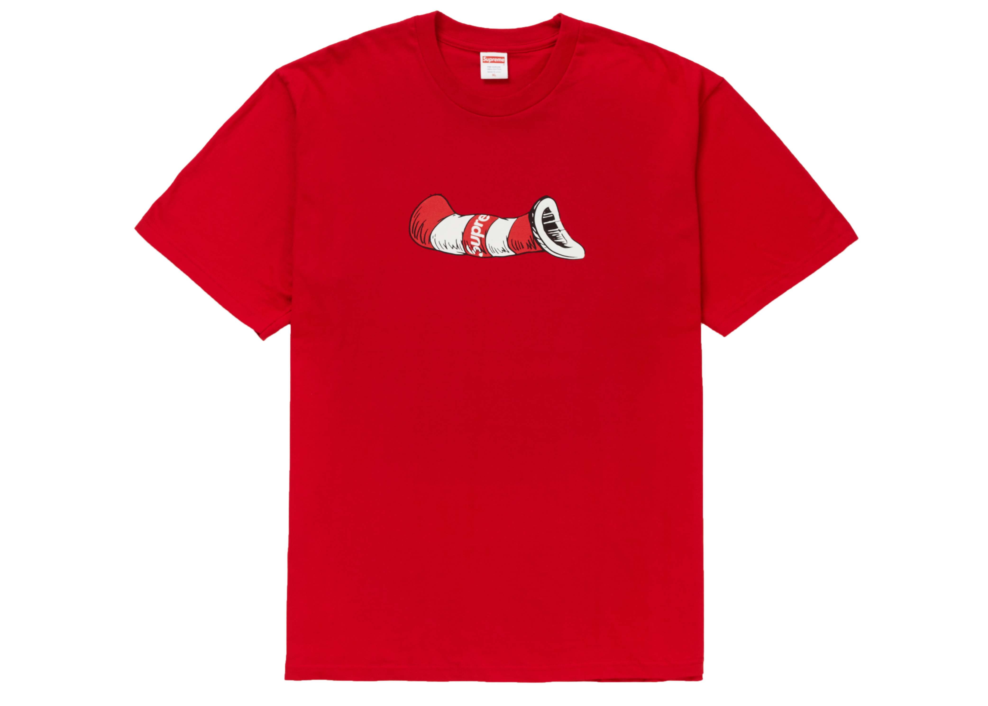 Supreme Cat in the Hat tee