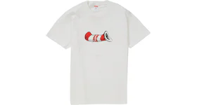 Supreme Cat in the Hat Tee White