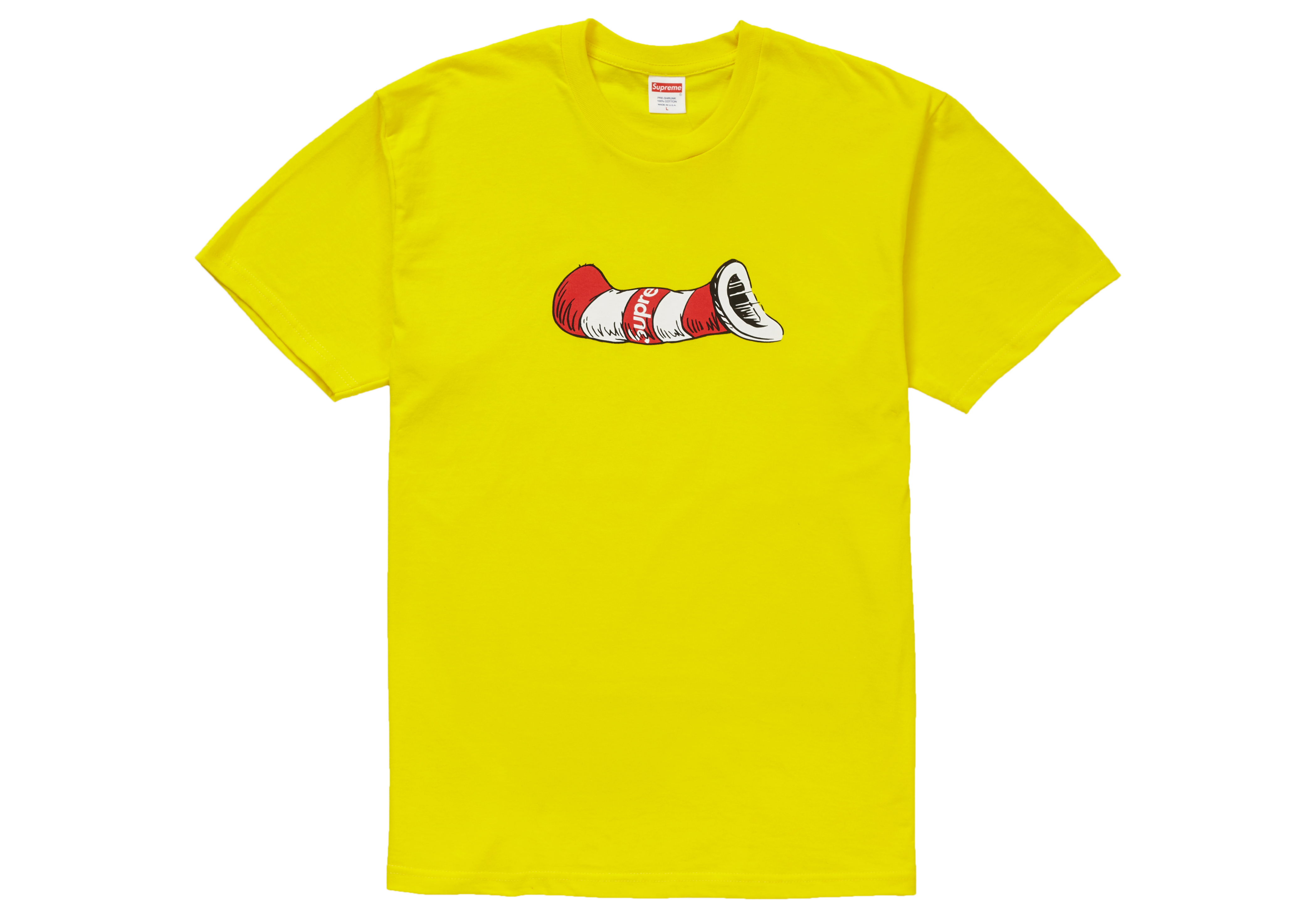 supreme cat in the hat tee
