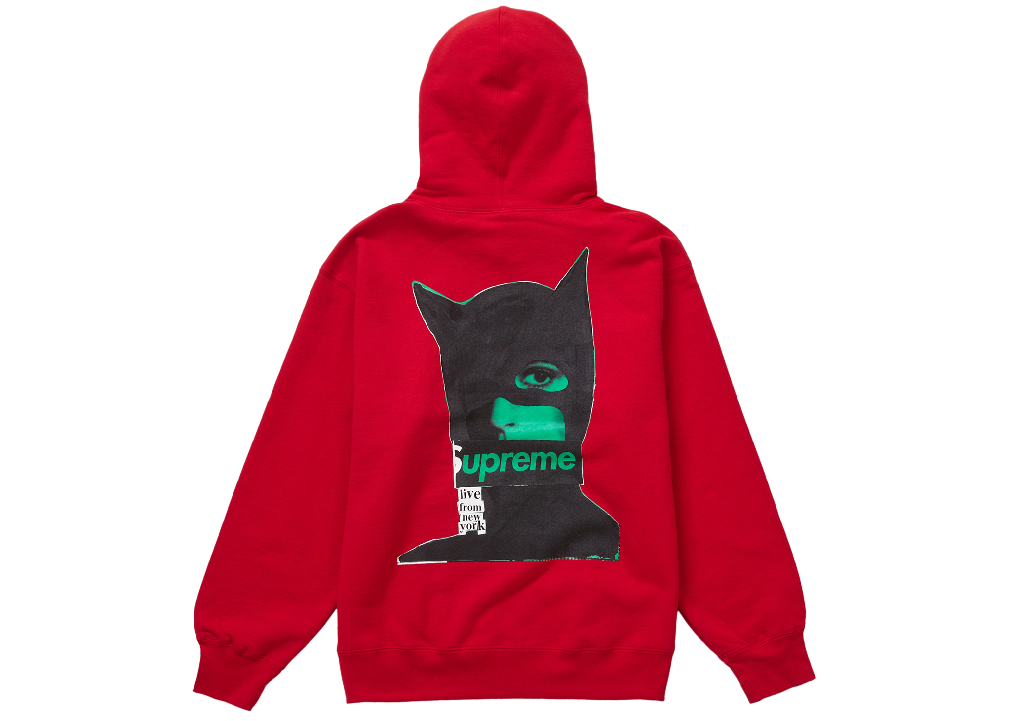 Supreme Catwoman Hooded Sweatshirt Light Olive Men's - FW23 - US