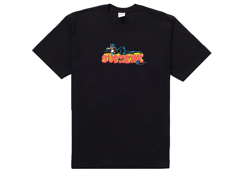 Supreme Catwoman Tee Black Men's - FW22 - GB