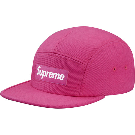 Supreme Cavalry Twill Camp Cap Magenta - FW16 - US