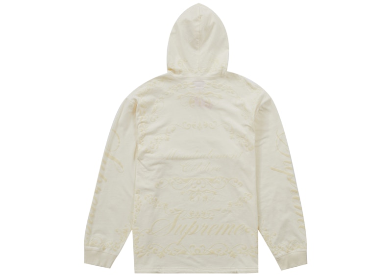 Supreme Celebre Hooded L/S Top White