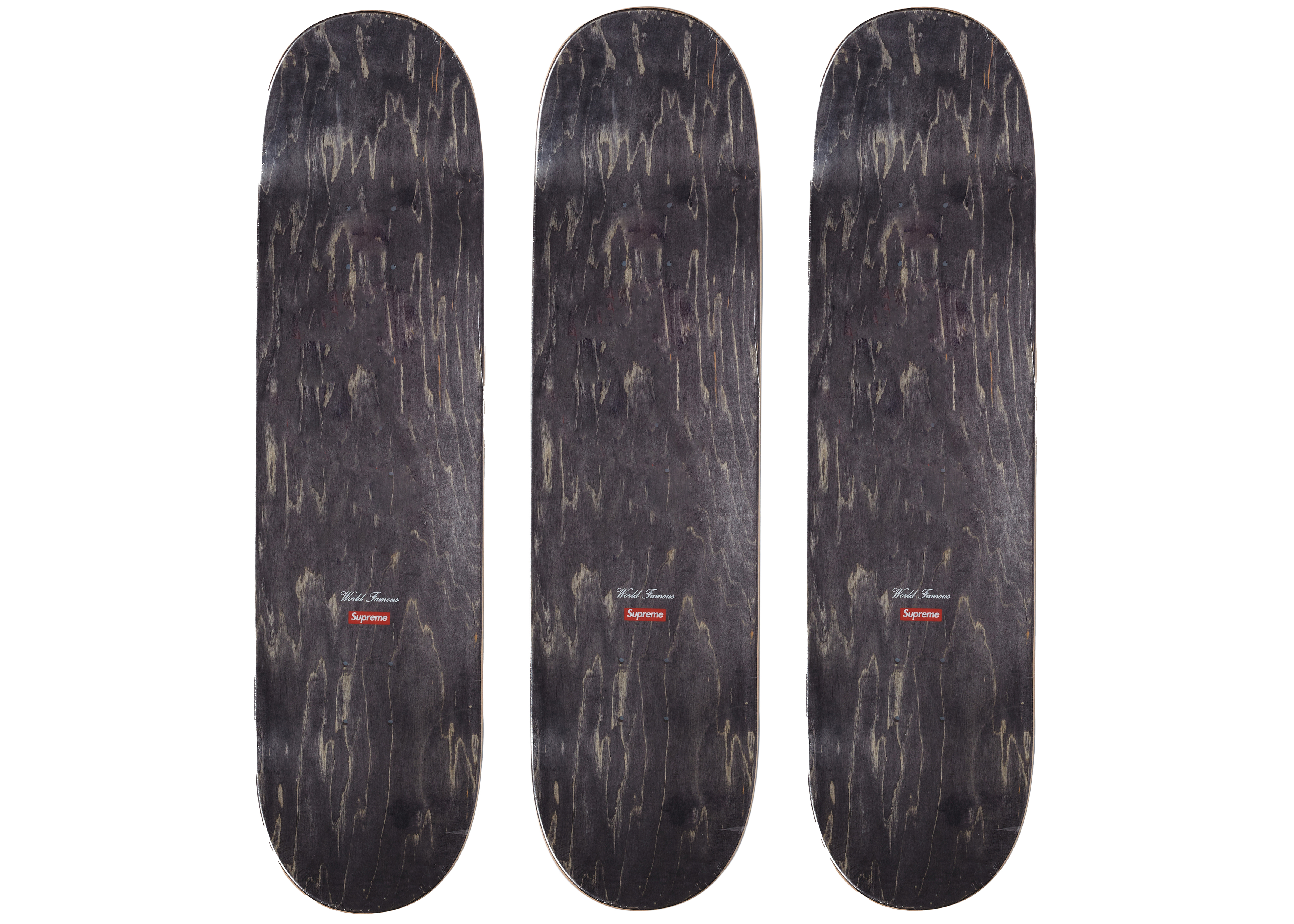 Supreme Celtic Knot Skateboard Deck Set Black/Red/Blue - FW21 - US