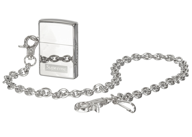 Supreme Chain Zippo Silver