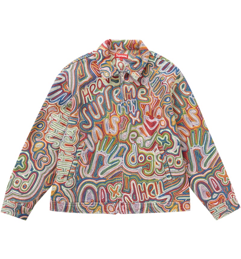 Supreme Chainstitch Denim Jacket Multicolor Men's SS22 US