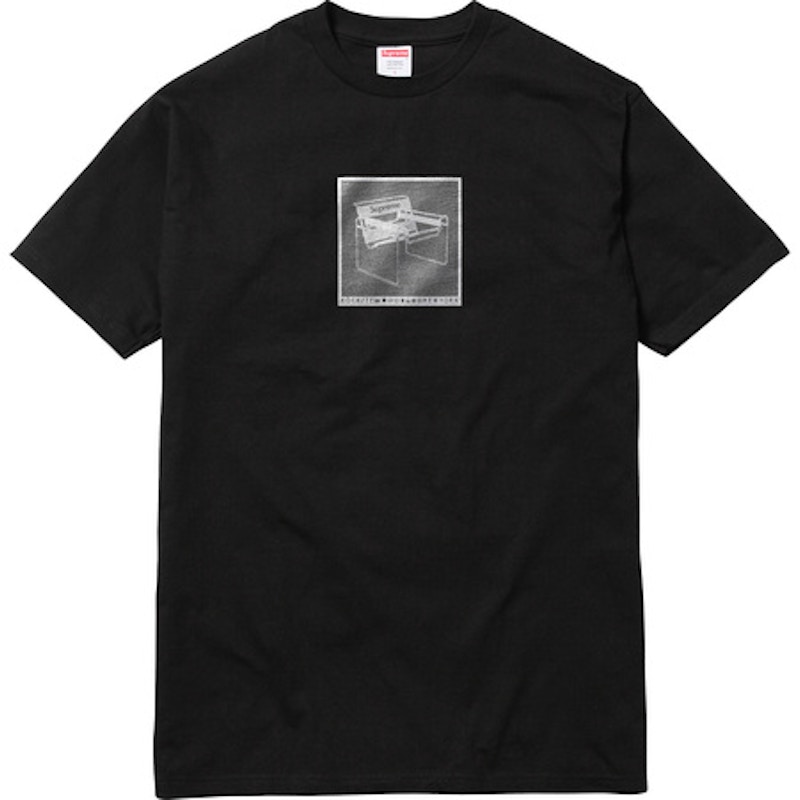 Supreme Chair Tee Black - SS18 - US