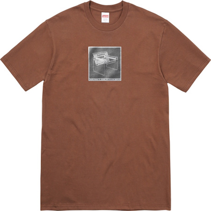 Supreme Chair Tee Brown - SS18 - GB