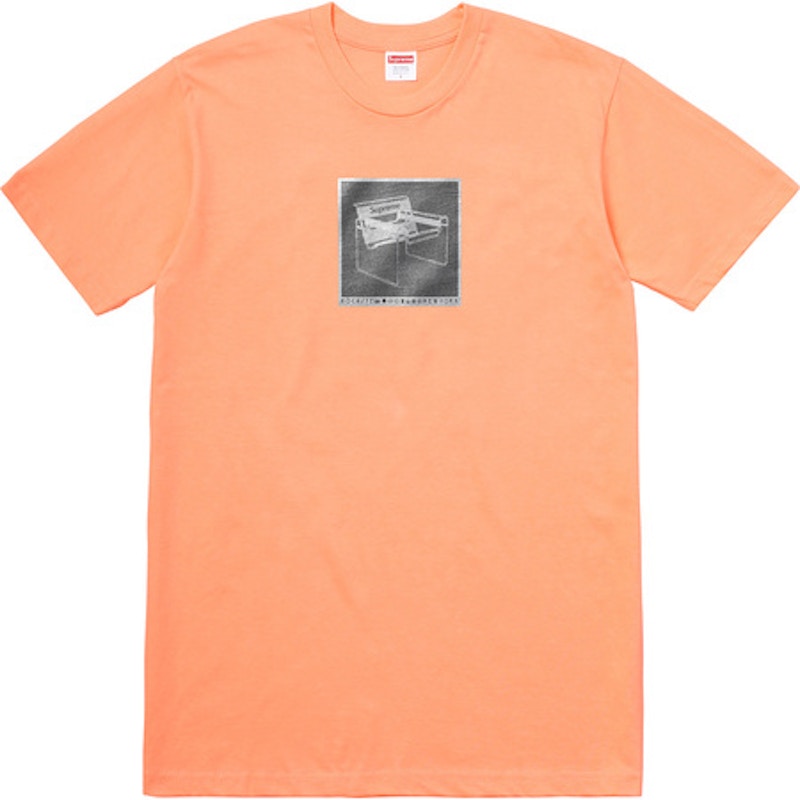 Supreme Chair Tee Peach - SS18 - US