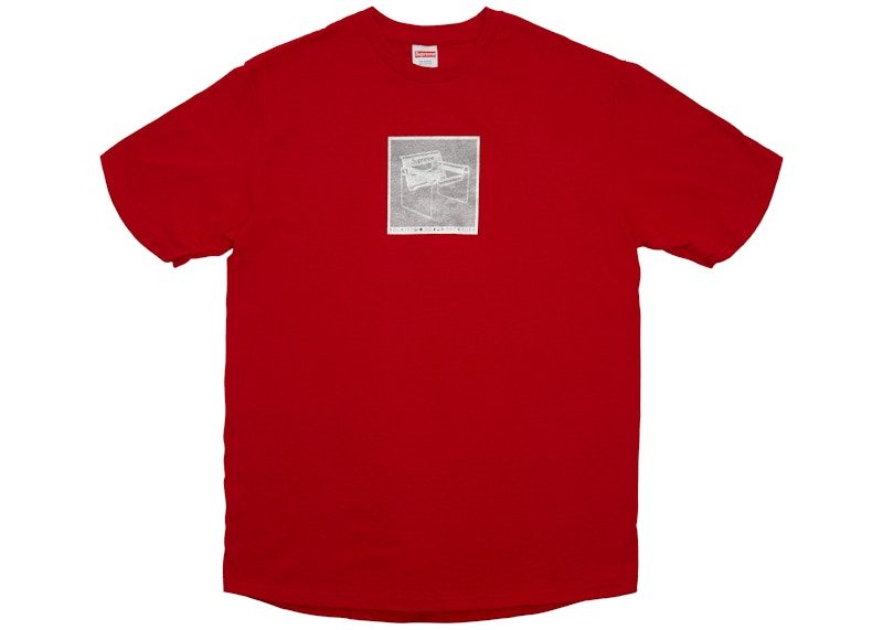 Supreme Chair Tee Red - SS18 - JP