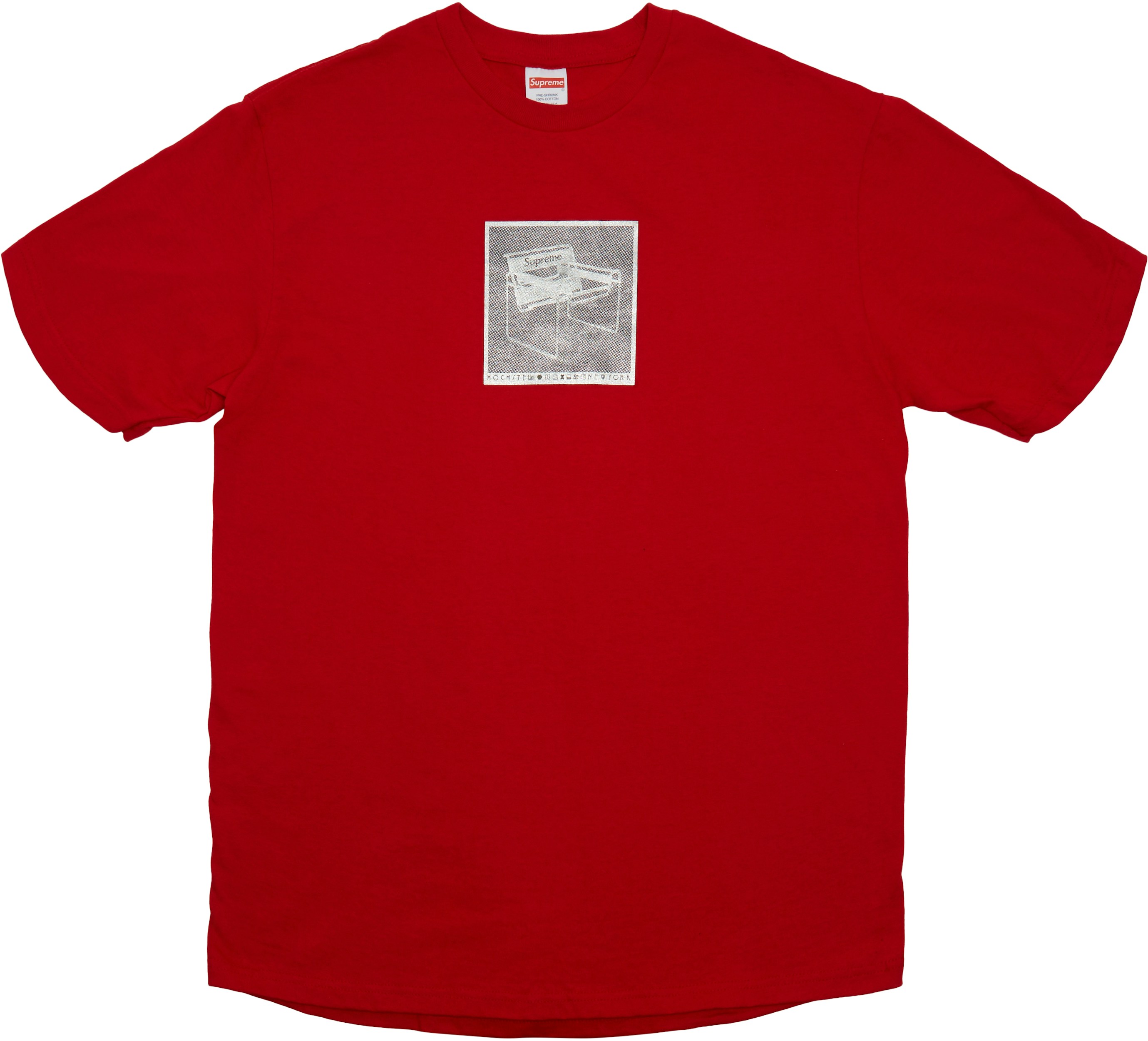 Supreme Chair Tee Red - SS18