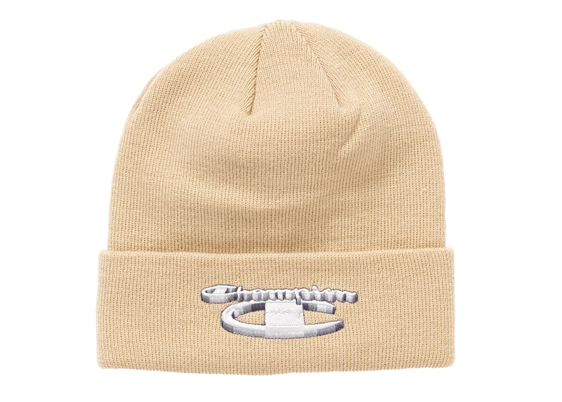 supreme x champion beanie