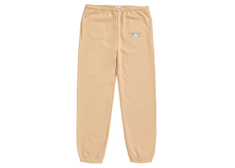 Supreme Champion 3D Metallic Sweatpant Tan - FW18 Men's - US