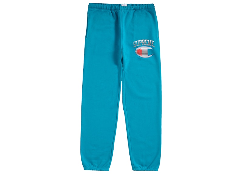 Supreme Champion Chrome Sweatpant Dark Teal メンズ - SS19 - JP