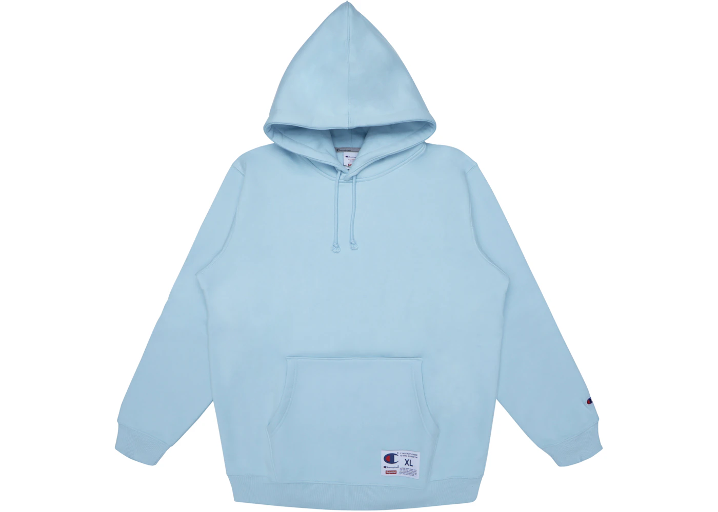 Baby Blue Champion Carolina Blue Hoodie Supreme Champion Hooded