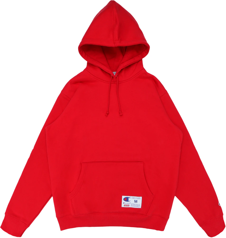 Supreme Champion Hooded SS18 Men\'s - Red Sweatshirt US - (SS18)