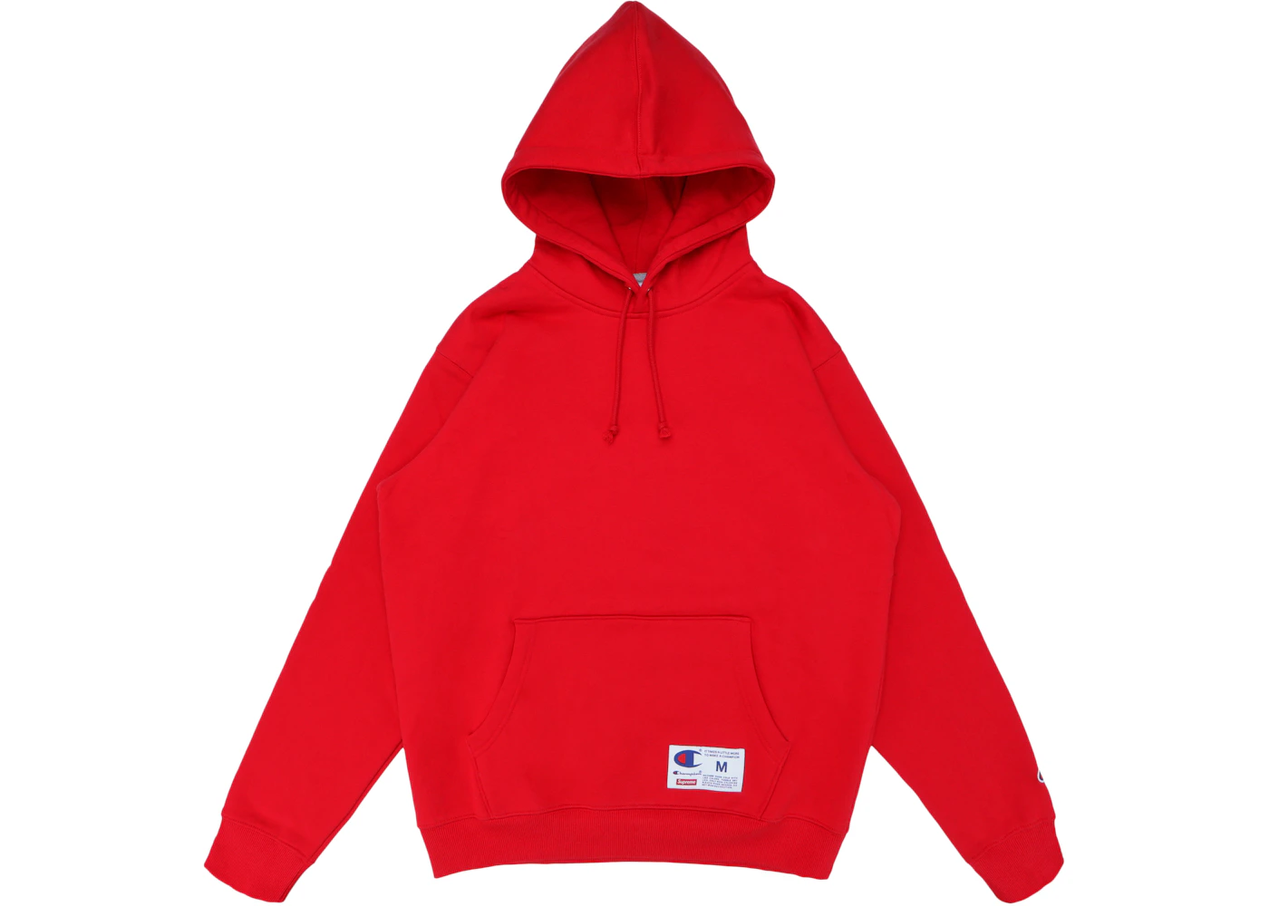 Supreme Champion Hooded Sweatshirt (SS18) Red Men's SS18 US
