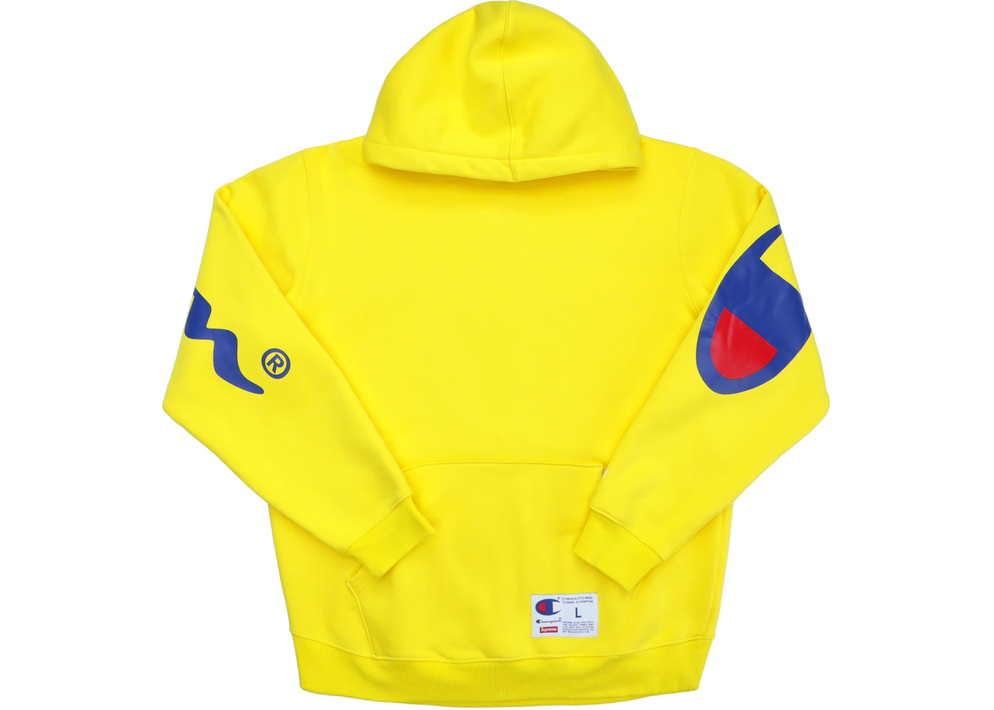 Supreme Champion Hooded Sweatshirt (SS18) Yellow Men\'s - SS18 - US