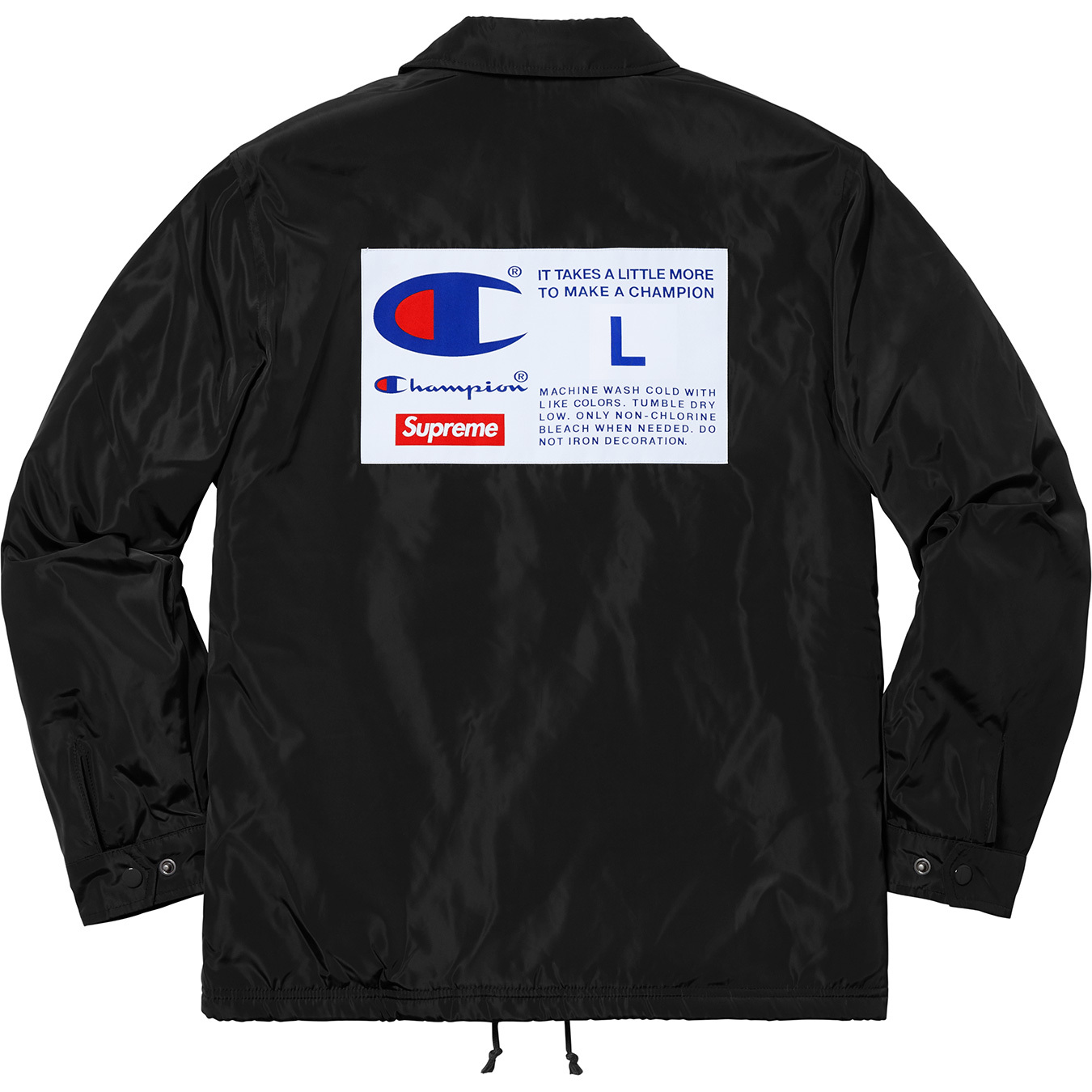 Supreme Champion Leather Coaches Jacket - レザージャケット