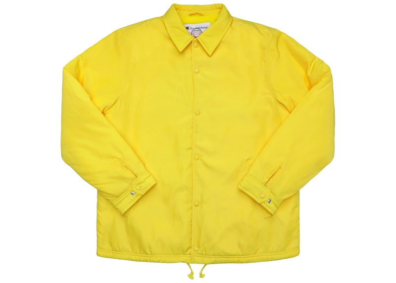 yellow coach jacket