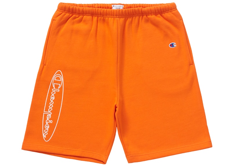 Supreme Champion Outline Sweatshort Orange Hombre - SS19 - US