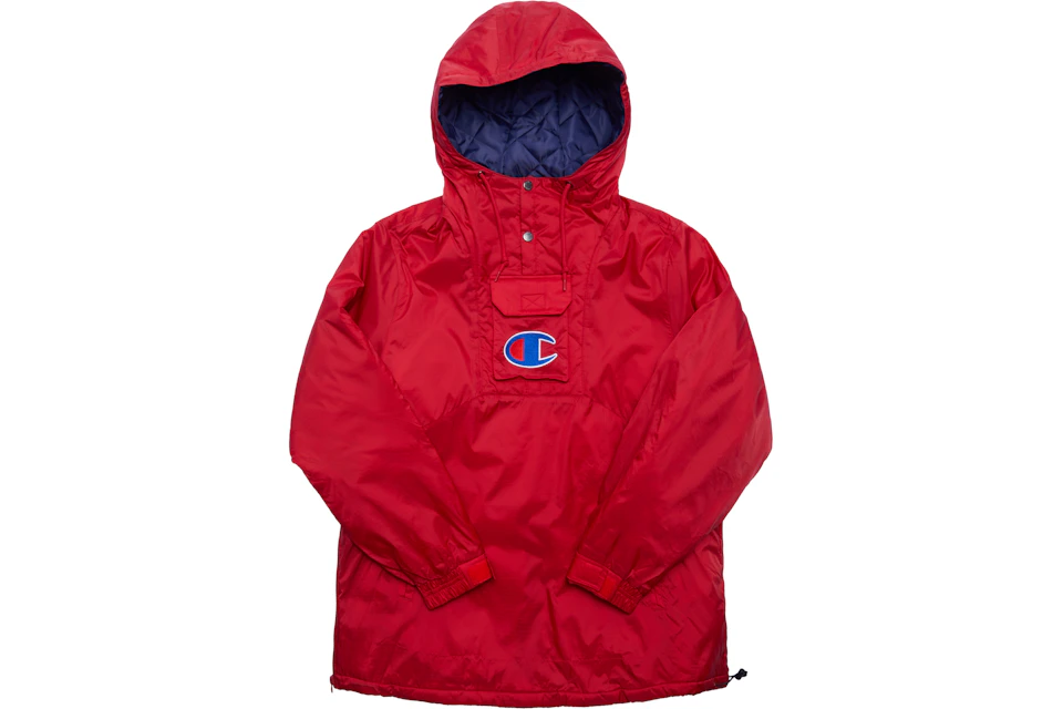 Supreme Champion Pullover Parka Red Ss18