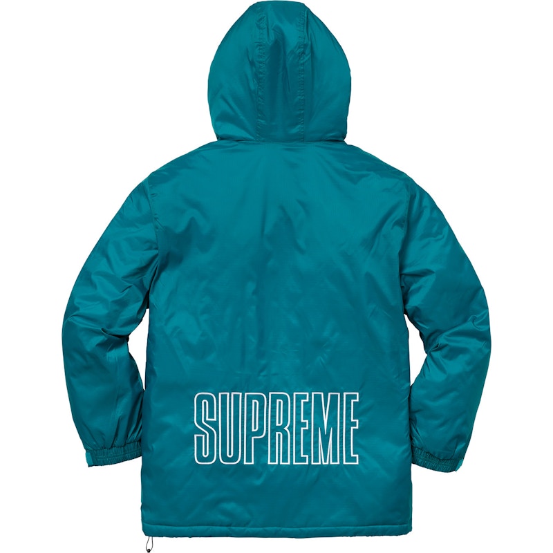 Supreme Champion Pullover Parka Teal Men's - SS18 - US