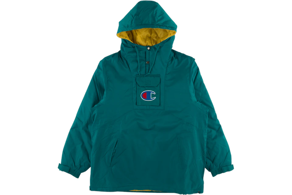 Supreme Champion Pullover Parka Teal Ss18