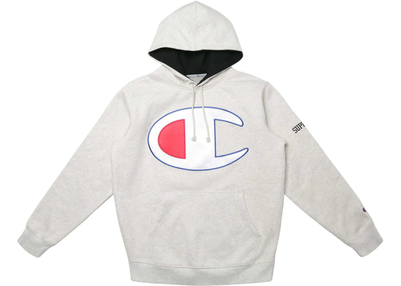 Supreme champion satin logo hoodie Clearance